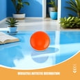 thumbnail image 3 of TABLZONE Boule Sphérique de Miroir en Acier Inoxydable Orange pour Regarder, Résistante aux Intempéries, Décoration de Jardin Extérieure, 3 of 8