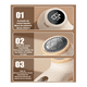 thumbnail image 3 of Afeitadora Eléctrica Portátil Quita Pelusas 6 Cuchillas 5v Lab.G Beige, 3 of 5