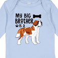 thumbnail image 4 of Inktastic My Big Brother is a Saint Bernard Boys or Girls Long Sleeve Baby Bodysuit, 4 of 5