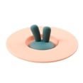 thumbnail image 1 of Teacup Silicone Cup Lid Creative Cup Cover Rabbit Shaped  Sealing Airtight Mug Cover, 1 of 4