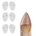 thumbnail image 1 of Almohadillas Metatarsianas Almohadillas Para La Bola Del Pie (3 Pares), Inserciones De Cojín De Tacón Alto Antideslizantes Para Mujeres, Talla Única Para Todas Las Inserciones De Zapatos Para Mujeres, 1 of 4