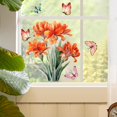 thumbnail image 4 of Stickers Colorful & Flower Static Cling Window Film Double Visible Removable for Privacy and, 4 of 7