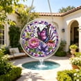 thumbnail image 6 of Beautynvta Acrylic Puzzle Suncatcher Window Hanging, 83 Pieces Sun Catcher Acrylic Puzzles, DIY Suncatchers Puzzles, Home & Garden Decor, 7.4'', (Butterfly Flowers), 6 of 9
