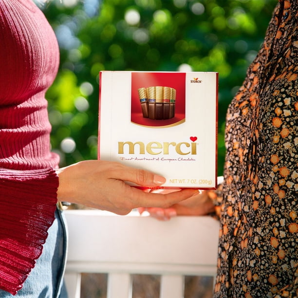 Merci Finest Assortment of European Chocolates, Candy Gift Box