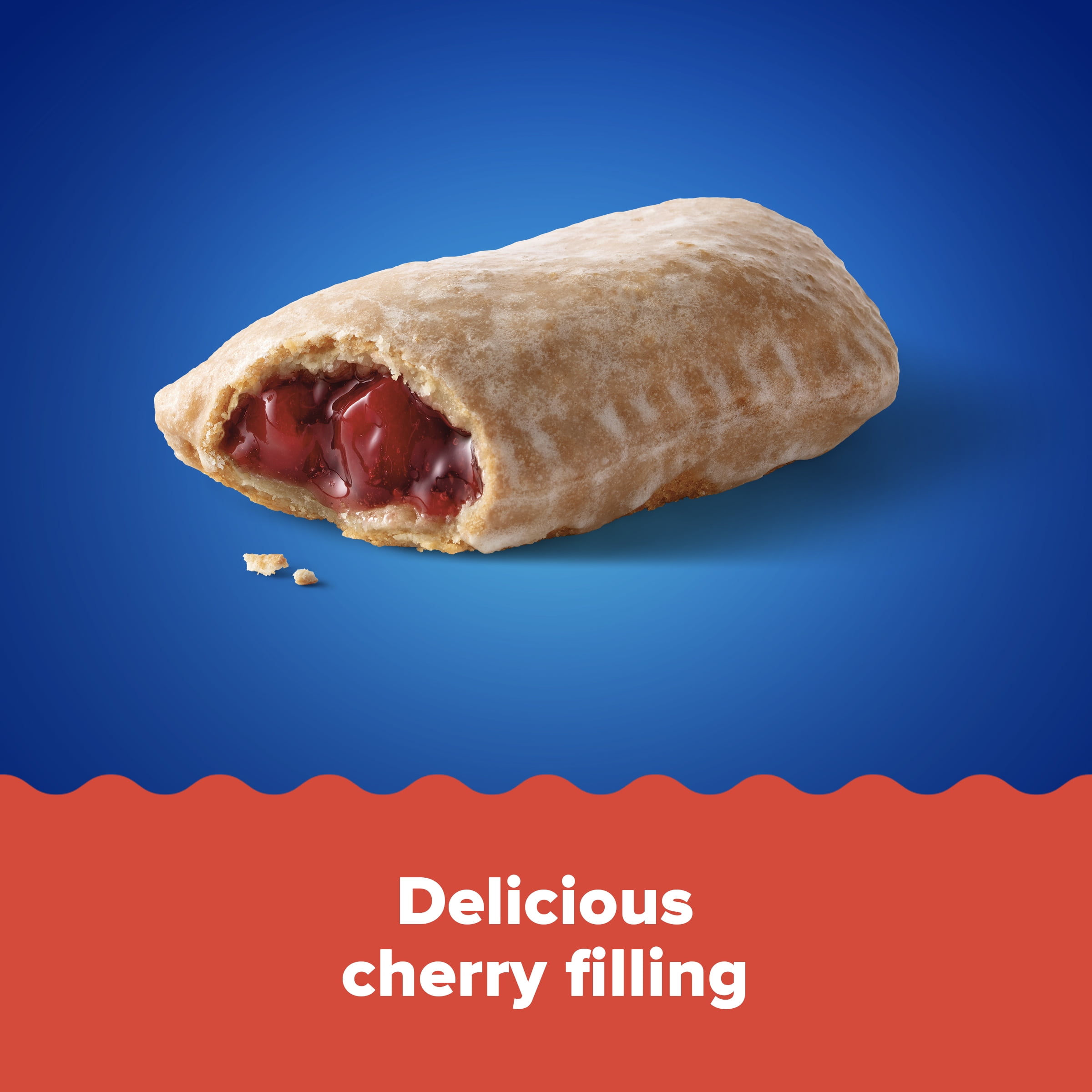Tastykake Glazed Cherry Pie, Soft Glazed Topped Pie, 4.5 oz