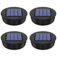 thumbnail image 1 of 4Pcs Solar Light Replacement Top 1.2V IP65 Waterproof LED Solar Panel Lantern Lid Light Durable Outdoor Solar Top Replacement Parts for Patio, 1 of 7