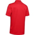 thumbnail image 5 of Polo de golf Under Armour Tech para hombre, color rojo y grafito, talla XL, 5 of 5
