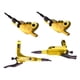 thumbnail image 1 of Piezas de reparación de palancas delanteras y traseras de freno de disco hidráulico para bicicletas de montaña oro, 1 of 9