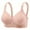 Light Pink, variant on Women's Plus Size Pushup Bra - No Underwire, Thin Lift, Comfortable Sides, Nylon/Spandex - Suitable for Middle-Aged Moms