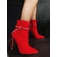 thumbnail image 2 of Botin Zapatilla de tacon para Dama Hanna MX  Julie Red, 2 of 2