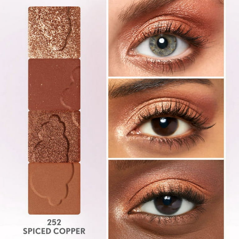 COVERGIRL Clean Fresh Clean Color Eyeshadow, 252 Spiced Copper, 0.14 oz | Lidschatten
