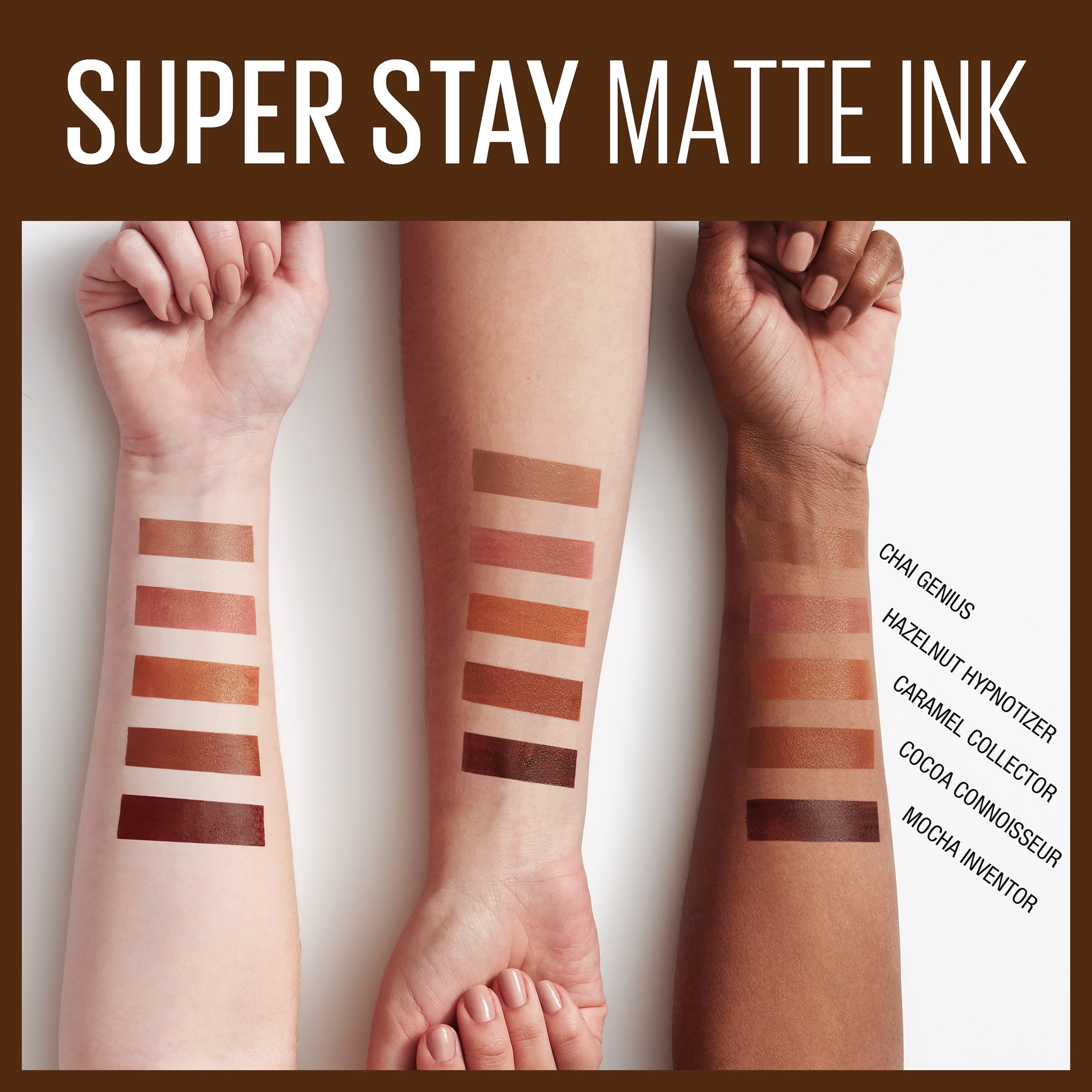 maybelline superstay matte ink liquid lipstick hazelnut hypnotizer