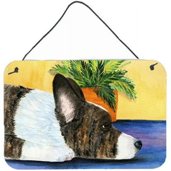 Corgi Indoor Aluminium Metal Wall Or Door Hanging Prints