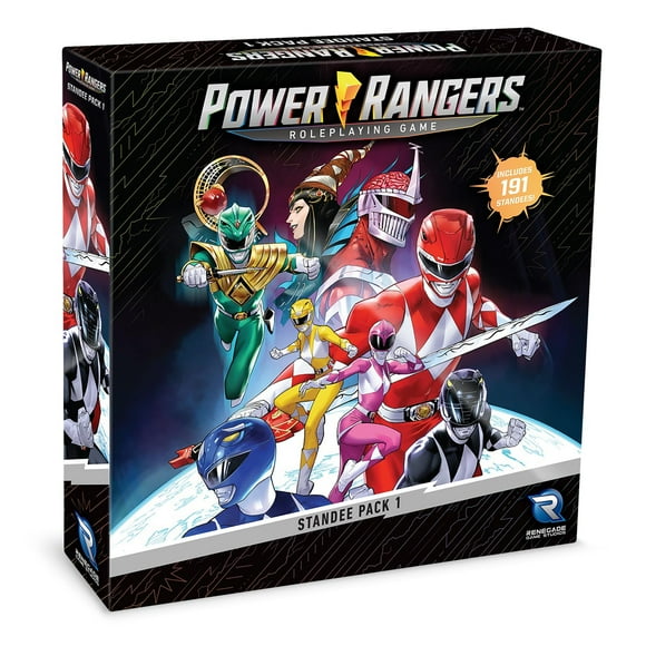 Power Rangers Roleplaying Game Standee Pack #1 - 191 Color Standees for RPG Adventures with Plastic Bases