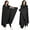Black, variant on Catalonia Hooded Wearable Blanket Poncho for Adults, Lightweight Fleece Cape with Hand Pockets, Cozy Plush Throw Wrap for Women, Perfect for Lounging, Gifts Ideas