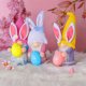 thumbnail image 2 of Nuevo Muñeco de conejo Gnomo sin rostro de Pascua hecho a mano,, 2 of 4