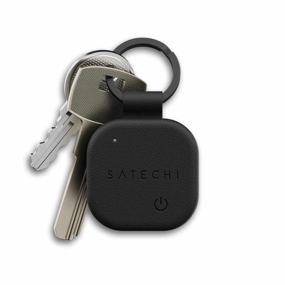 Satechi Vegan-Leather FindAll Keychain Black Appcessories and Gadgets