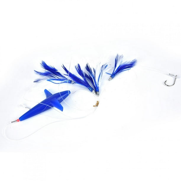 LAFGUR Fishing Bait, Bright Colors Artificial Feather Fish Lure, For Wild  Fishing Sea Fishing 
