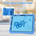 thumbnail image 3 of Kids Case for iPad Air 13-inch M4/M3/M2 (2026/2025/2024) / iPad Pro 13 Inch M4 / iPad Pro 12.9 (2018/2020/2021/2022), Cute Butterfly Rotating Stand Kids Friendly Shockproof Case, Blue, 3 of 6