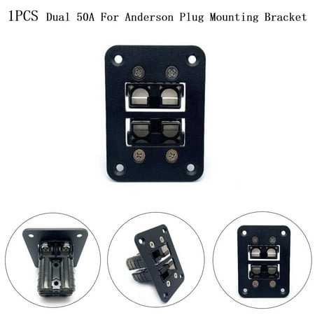 

1PCS 50A For Anderson Plug Recessed Double Layer Mounting Panel For Caravan