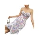 thumbnail image 3 of VISgogo Vestido de tirantes para mujer, vestido midi de verano con estampado de flores de corte bajo y tirantes finos para fiestas y vacaciones VISgogo  moda, 3 of 9