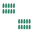 thumbnail image 1 of Wisewang 10 Pieces Bike Tire Caps Tyre Accessory Dustproof Cover Parts Valve Shell Solid Color Rim Stem Covers for Replacement Green 2Set, 1 of 6