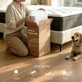 thumbnail image 6 of 2, 3, or 4 Inch Gel-Infused Memory Foam Mattress Topper with Removable Fitted Cover (3 inch, Full), 6 of 10
