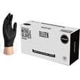 thumbnail image 1 of Guantes De Nitrilo Negros Desechables Libres De Latex Sin Polvo Caja De 100 Piezas Bluzen Nitrilo, 1 of 2