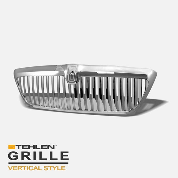 Stehlen 642167821342 Vertical Front Hood Bumper Grille - Chrome For 1998-2002 Lincoln Navigator / 2002 Blackwood