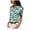 Light Yellow, variant on vigerkar Palm Trees Print Blouses for Women Dressy Casual, Summer Short Sleeve Collared V Neck Tops (Pink, 3XL)