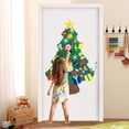 thumbnail image 5 of Árbol de Navidad de Fieltro para Niños, Juego de 30 Piezas, Adornos de Pared Desmontables, Regalos de Navidad, Decoraciones navideñas para el hogar para niños Rojo Verde Cocina, Decoración y Otros, 5 of 5