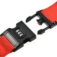 thumbnail image 4 of Uxcell Luggage Strap Suitcase Belt with Buckle, Combination Lock, 2Mx5cm Adjustable PP Travel Packing Accessory Red, 4 of 6
