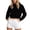 Black #17, variant on DORKASM Womens Hoodies Long Sleeve Drawstring Trendy Crop Tops Crew Neck Slim Fit Fall Winter Fashion Pullover 2026 Lightweight Travel Sweatshirt Pink 2XL