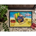 thumbnail image 3 of Carolines Treasures APH0079JMAT Pig Sunbathing on the Beach Door Mat Indoor Rug or Outdoor Welcome Mat 24x36 Doormat, 3 of 4