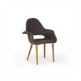 thumbnail image 1 of Atlin Designs Chaise d'Appoint en Tissu Marron (Lot de 2), 1 of 1