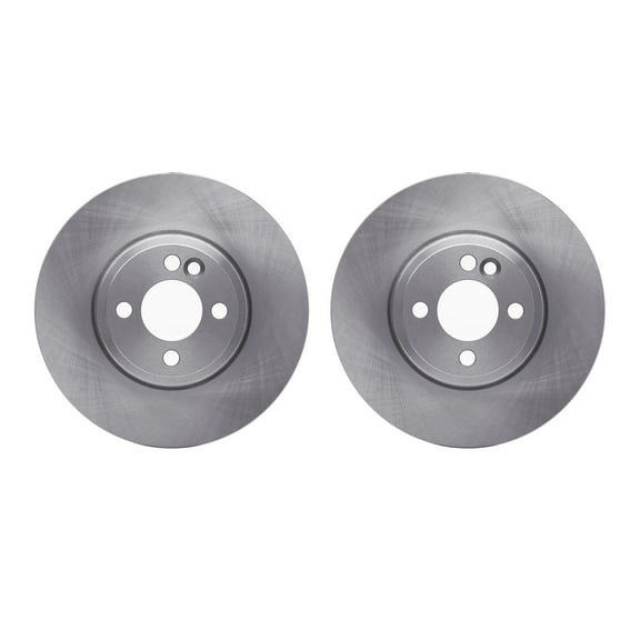 Dynamic Friction Company Front Brake Rotors 6002-32006