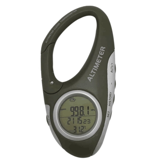 GLFILL Digital Barometer Thermometer Outdoor Electric Altimeter with Weather Forecast