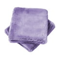 thumbnail image 5 of Home Soft Things Heavy Faux Fur 2 Piece Throw Pillow Cover Set - Lavender Fog - 26" x 26", 5 of 5