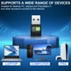 thumbnail image 3 of Adaptador USB WiFi Flimjibg 600 Mbps de doble banda WPA3 Windows, 3 of 7