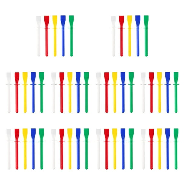 Herramientas de extinción de pegamento de 50 piezas Herramientas versátiles de color ergonómico Glue Spark Sticks para entusiastas del proyecto de