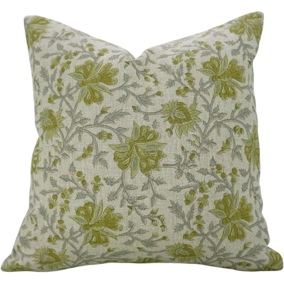 Boho hand block prints, 12"X20", Handcrafted Thick Linen Pillow Covers By Fabdivine, Neerabel