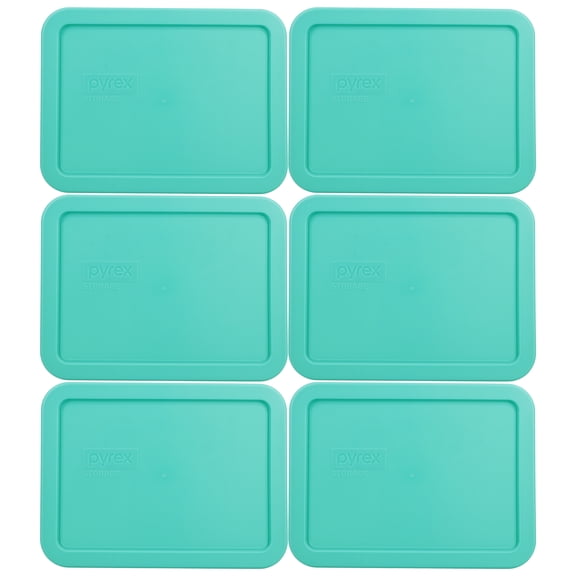 Pyrex 7210-PC 3-Cup Light Green Replacement Lid (6-Pack)