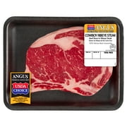 Cowboy Ribeye Steak, Bone-In, Choice Angus Beef, 1 Per Tray, 0.63  1.72 lb