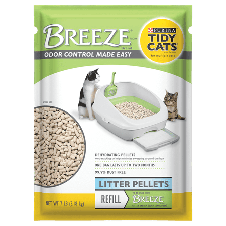 Purina Tidy Cats Breeze Pellets Refill Cat Litter, (Best Cheap Cat Litter)
