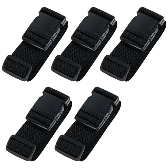 Baluue 5Pcs Adjustable Travel Tie Down Strap with Strong Durable