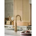 thumbnail image 2 of Moen 6260 Belfield 1.5 GPM Single Hole Pull Down Bar Faucet - Bronze, 2 of 2