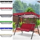 thumbnail image 3 of Multi-color Outdoor Waterproof Swing Canopy Cover Set Replacement For Garden Yard Swing Chair Canopy Roof Shade Cover, 3 of 5
