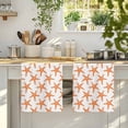 thumbnail image 4 of Orange Beach Starfish Kitchen Towels Set of 4, Summer Ocean Nautical Coastal Soft Microfiber Dish Towels, Absorbent Quick-Dry Washable Dishcloths for Kitchen Cleaning, Drying Dishes, 18x28 Inches, 4 of 9