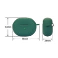 thumbnail image 3 of Necvior Suitable for Sound PEATS Air 4 Pro Shockproof Earphone Sleeve Impact-resistant Housing Anti-dust Washable Silicone Cover, 3 of 11