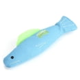 thumbnail image 1 of Jouet Interactif Amusant pour Chat en Toile, Simulation de Chat, Forme Mignonne, Herbe à Chat, Nettoyage des Dents, Broyage, Entraînement, Poisson de Mer, 1 of 1
